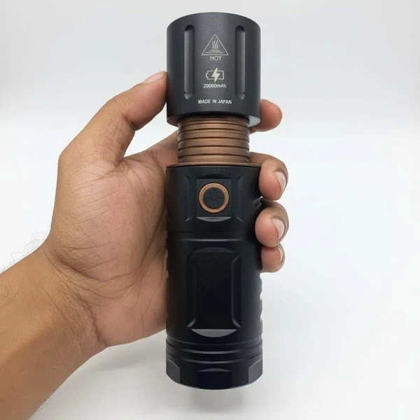 Tama Color High-Power Multi-Purpose Flashlight with 20000 MHA Battery